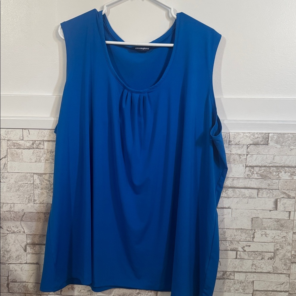 Penningtons Bright Blue Top